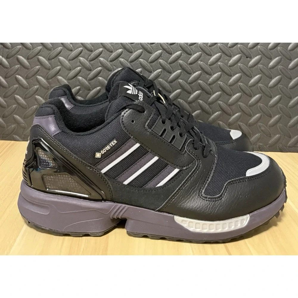 Adidas Originals ZX 8000 GoreTex Golf Shoes Core Black JP5257 Mens Size 10 NEW